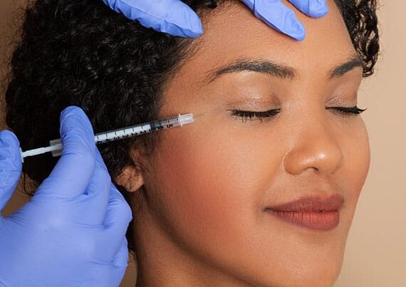 woman in Newport News, VA, getting dermal fillers